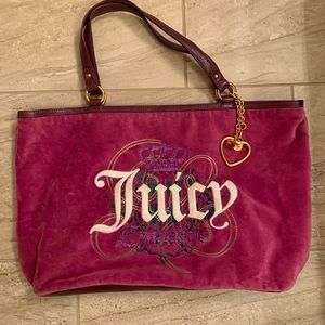 Juicy Couture velour purse